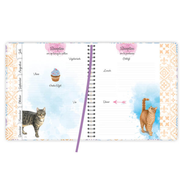 Franciens katten Weekly planner Frits 2026 - Afbeelding 10
