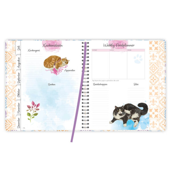 Franciens katten Weekly planner Frits 2026 - Afbeelding 11