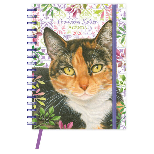 Franciens katten Bureau-agenda Laura (harde kaft)  2026