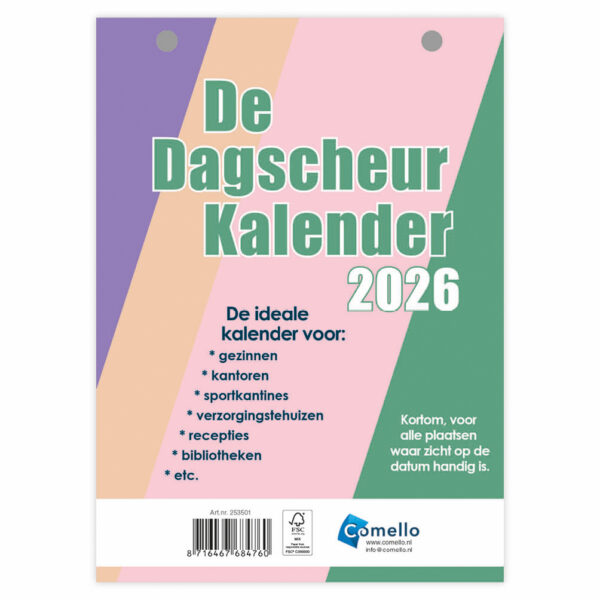 Dagscheurkalender  2026 - Afbeelding 3