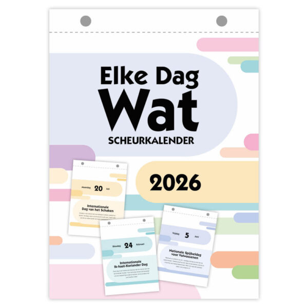Elke Dag Wat Scheurkalender 2026 - Afbeelding 2