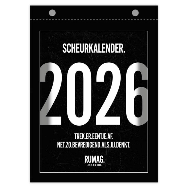 Rumag scheurkalender 2026 - Afbeelding 2