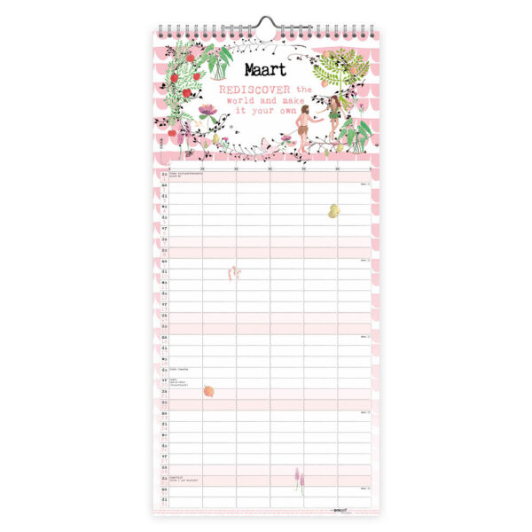 Familienotitiekalender Studio Onszelf (t/m 6 personen)  2026 - Afbeelding 2