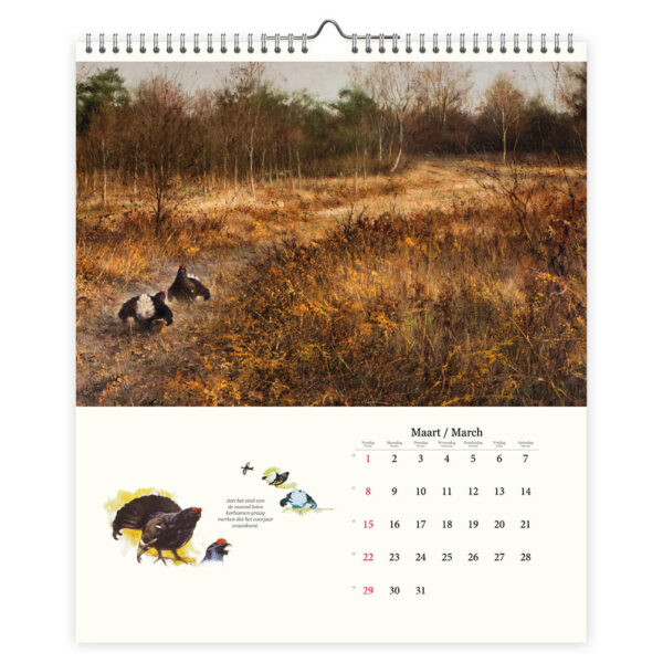 Poortvliet kalender Hertenfamilie 2026 - Afbeelding 2