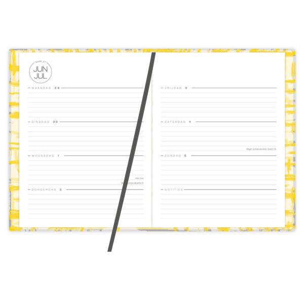 Agenda groot Yellow Scratches 2026 - Afbeelding 2