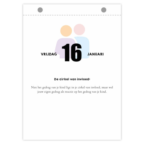 Opvoed Wijzer Scheurkalender 2026 - Afbeelding 3