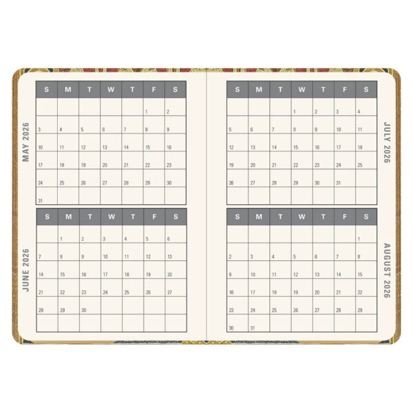 Art Nouveau Compact diary 16-mnds 2026 - Afbeelding 2