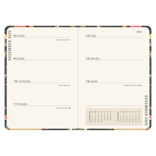 Mushrooms Compact diary 16-mnds 2026 - Afbeelding 3