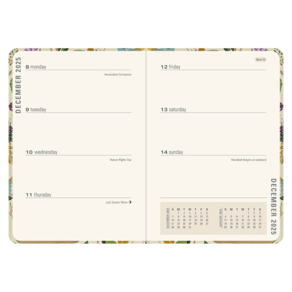 Birds and Berries Compact diary 16-mnds 2026 - Afbeelding 3