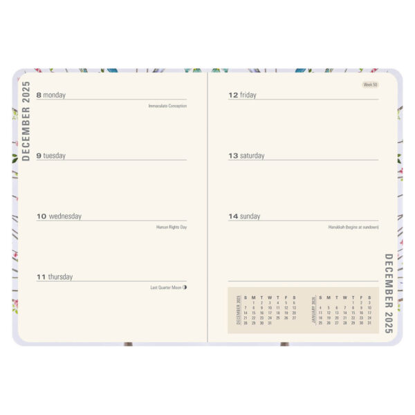 Tree of Budgies Compact diary 16-mnds 2026 - Afbeelding 3