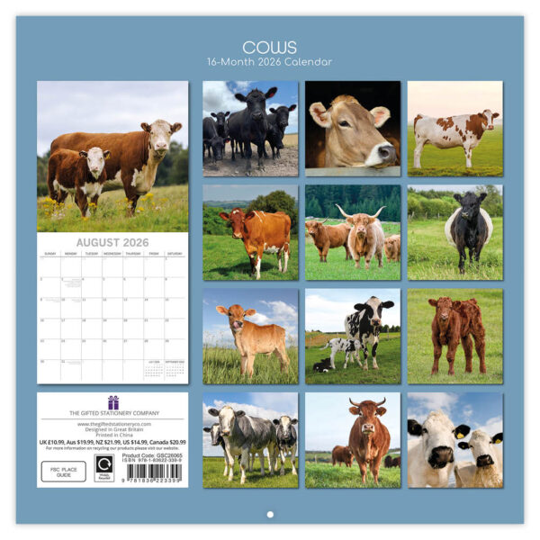 Cows kalender 2026 - Afbeelding 3