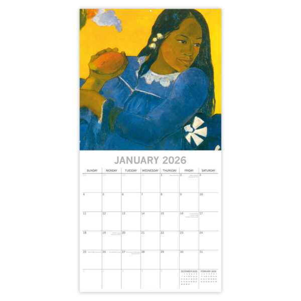 Gauguin kalender 2026 - Afbeelding 2