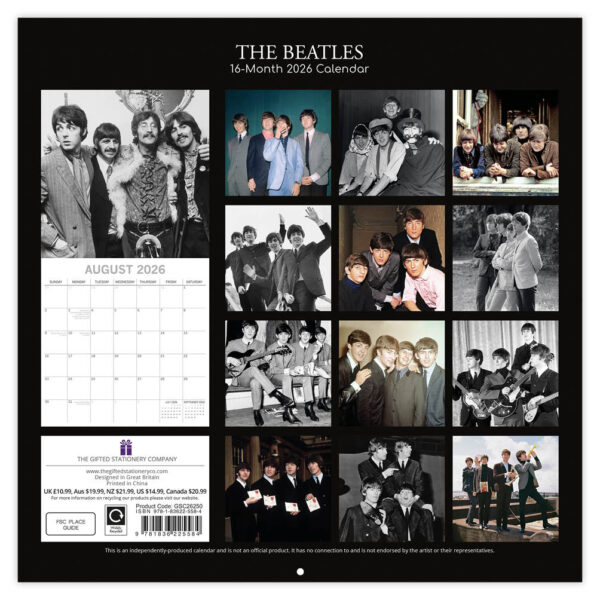 The Beatles kalender 2026 - Afbeelding 3