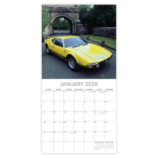 Classic Cars kalender 2026 - Afbeelding 2