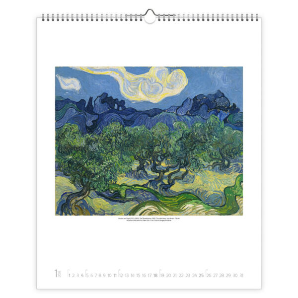 Vincent van Gogh kalender 2026 - Afbeelding 2