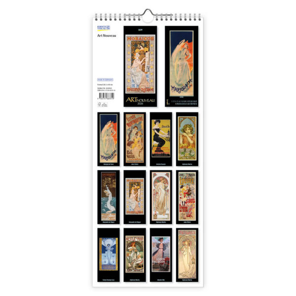 Art Nouveau kalender 2026 - Afbeelding 3