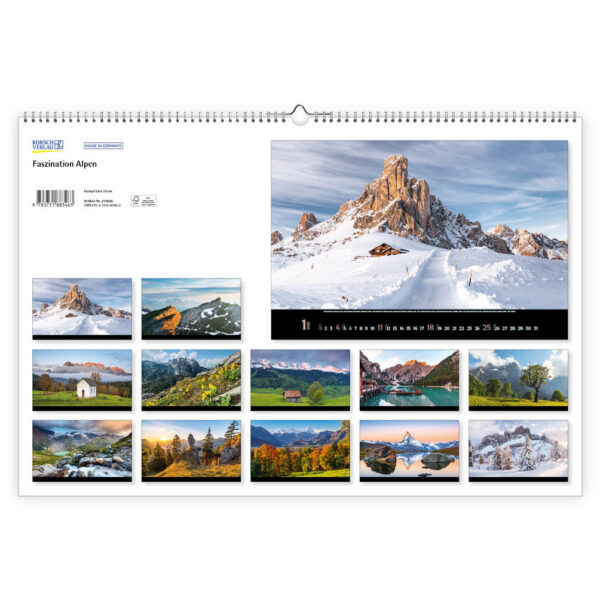 Faszination Alpen kalender 2026 - Afbeelding 3