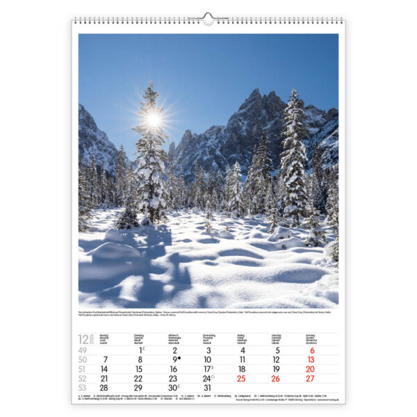 Alpen kalender 2026 - Afbeelding 3