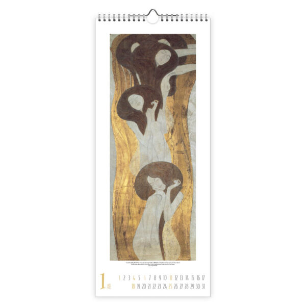Klimt Verticaal kalender 2026 - Afbeelding 2