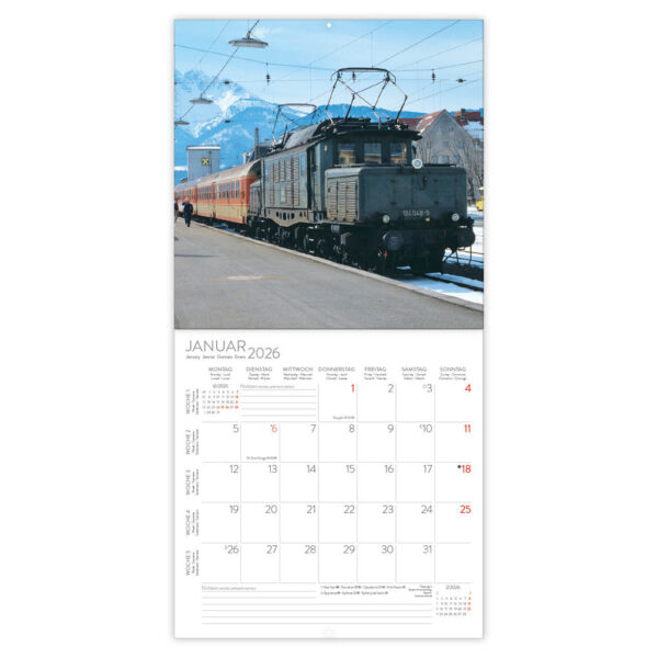 Trains kalender 2026 - Afbeelding 2