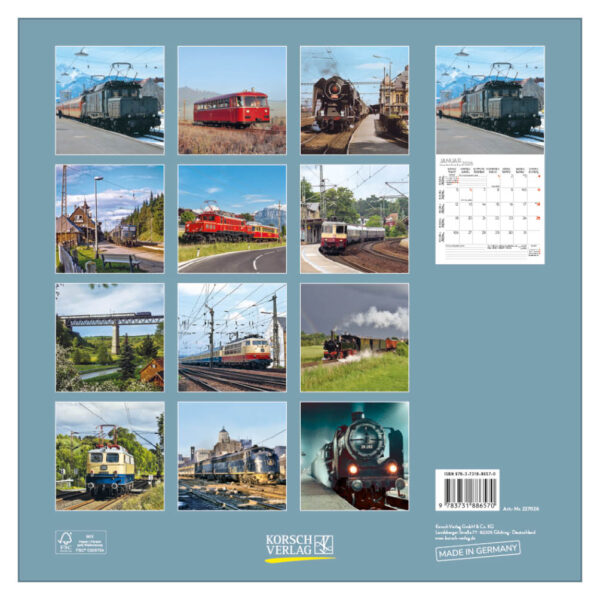 Trains kalender 2026 - Afbeelding 3
