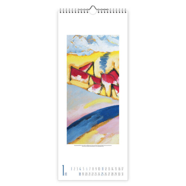 Der Blaue Reiter Verticaal kalender  2026 - Afbeelding 2