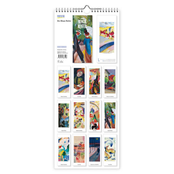 Der Blaue Reiter Verticaal kalender  2026 - Afbeelding 3