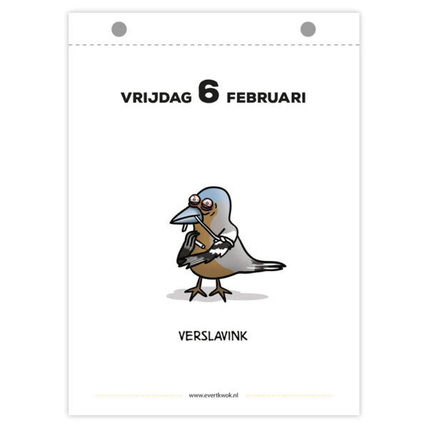 Evert Kwok Scheurkalender 2026 - Afbeelding 3