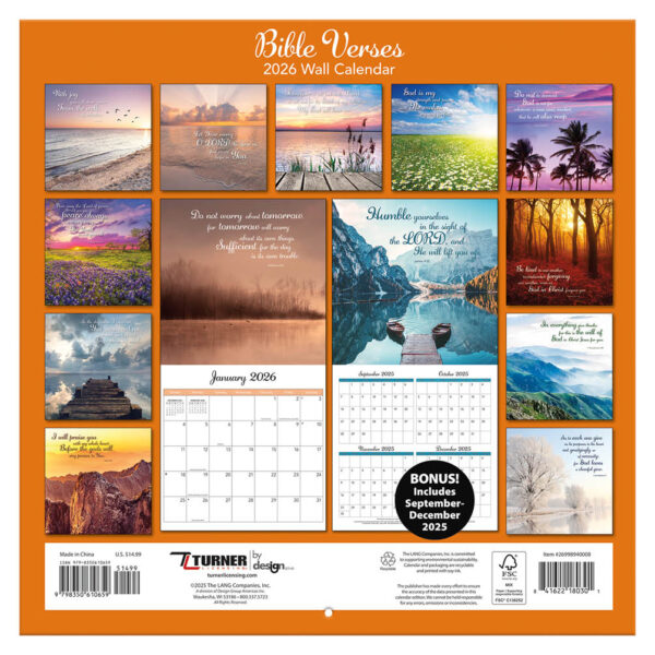 Bible Verses kalender 2026 - Afbeelding 3