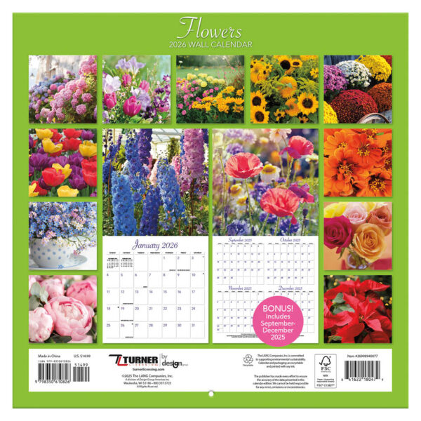 Flowers kalender 2026 - Afbeelding 3