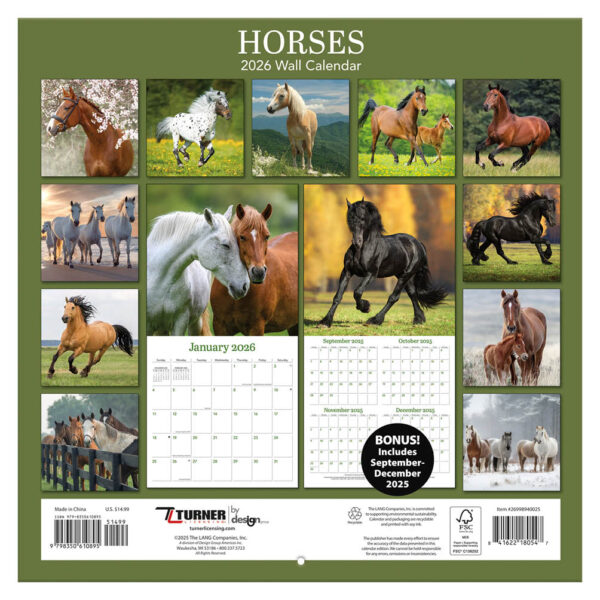 Horses kalender 2026 - Afbeelding 3