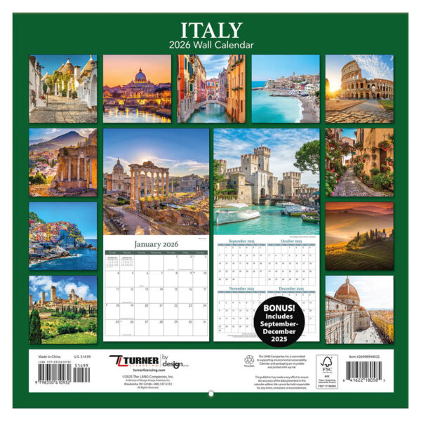 Italy kalender 2026 - Afbeelding 3