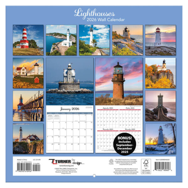 Lighthouses kalender 2026 - Afbeelding 3