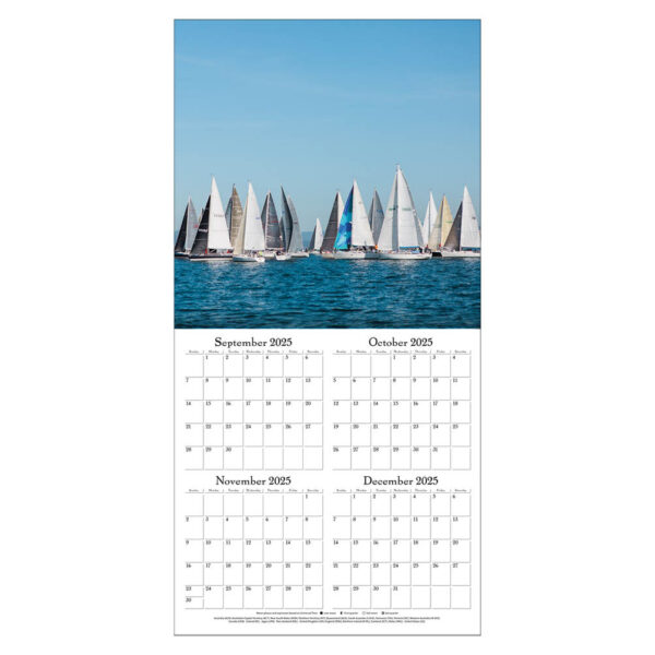Sailboats kalender  2026 - Afbeelding 2