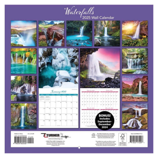 Waterfalls kalender 2026 - Afbeelding 3
