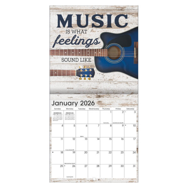 Guitars kalender 2026 - Afbeelding 2
