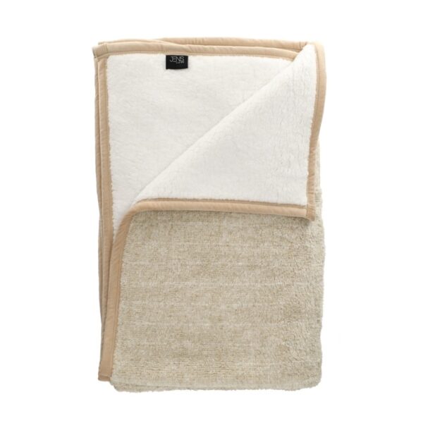 Jens Living Sherpa Plaid Beige - Afbeelding 3