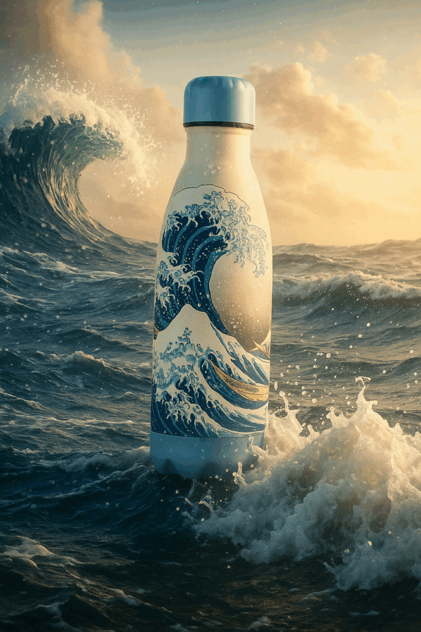 IZY BOTTLE The Great wave - Afbeelding 3