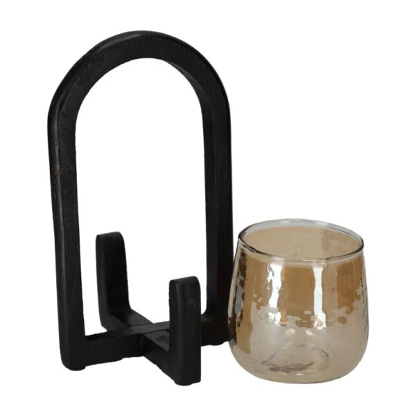 Jens Living Lantaarn Ravi Zwart Large - Afbeelding 2