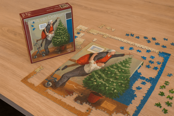Puzzel Kerstengeltjes – Marius van Dokkum - Afbeelding 2