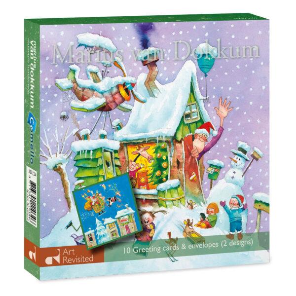 XMAS019 Marius van Dokkum kerstdoosje XB 034 - Afbeelding 2