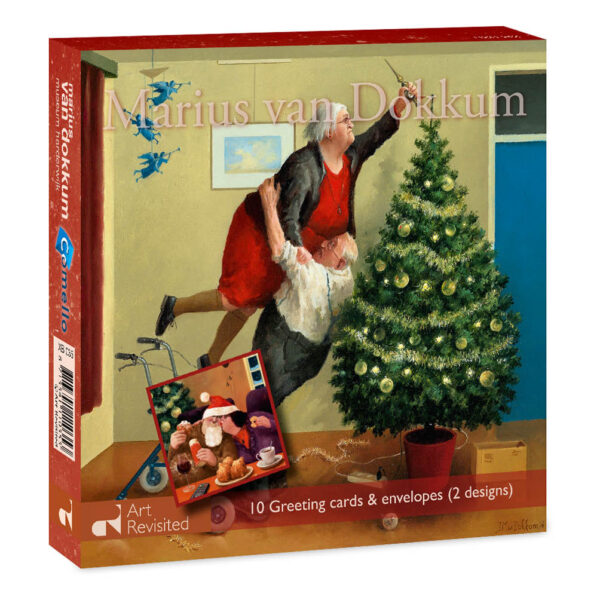 XMAS020 Marius van Dokkum kerstdoosje XB 035 - Afbeelding 2