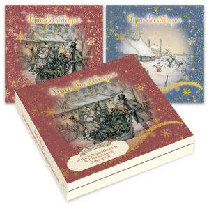 Anton Pieck kerstkaartenmapje / Boom kopen - Winterpret