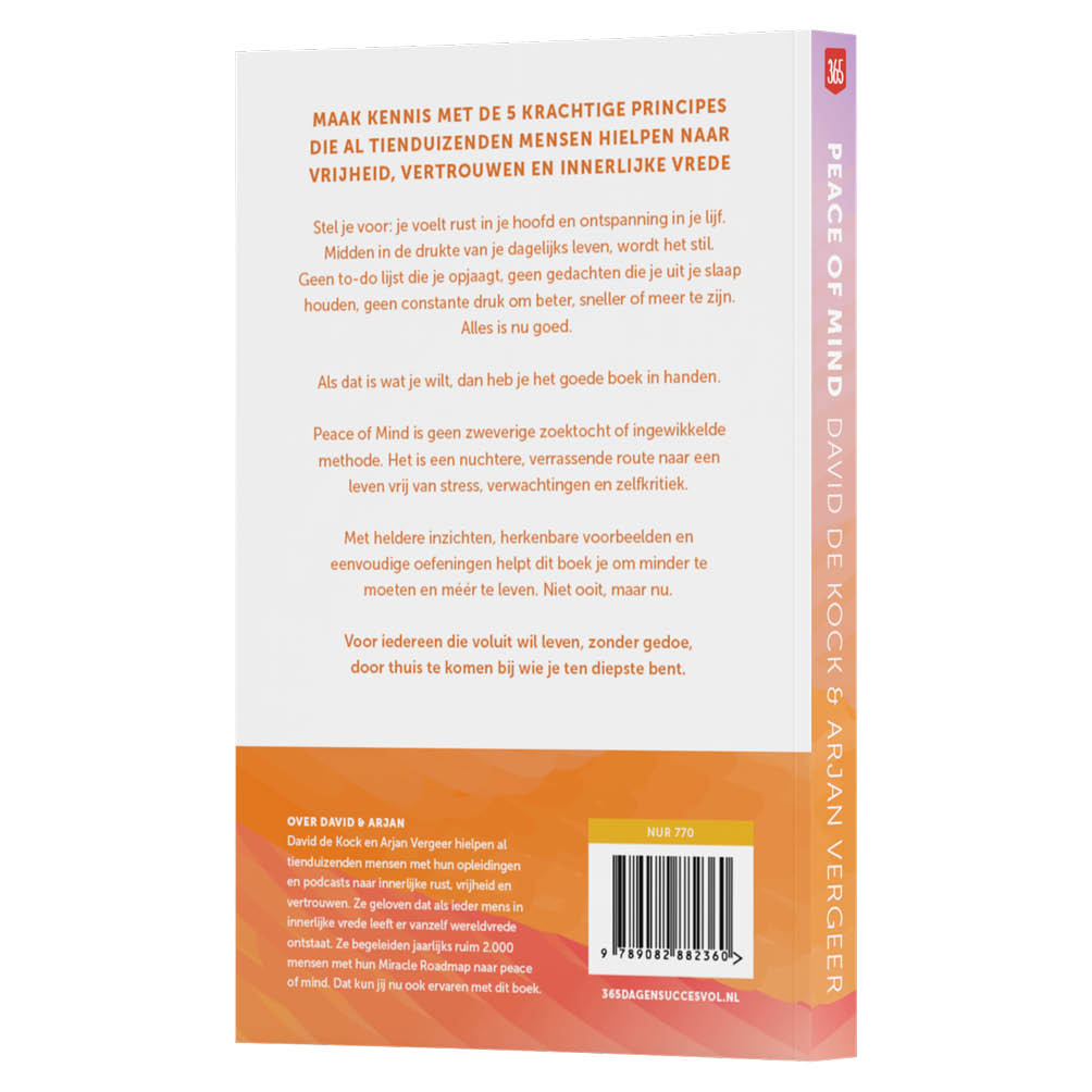 Boek 365 dagen Peace of mind - Afbeelding 4