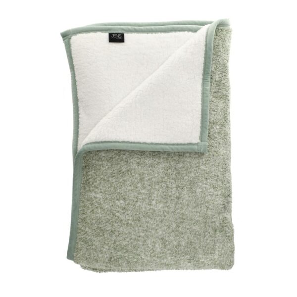Jens Living Sherpa Plaid Groen - Afbeelding 3