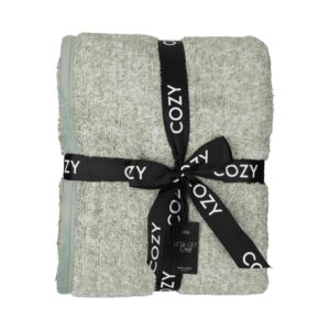 Jens Living Sherpa Plaid Groen