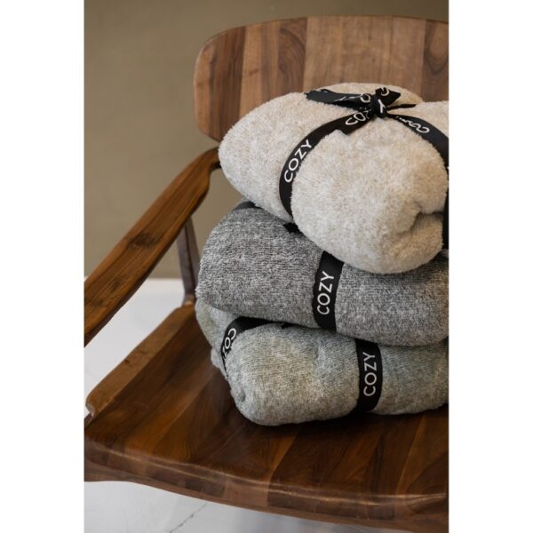 Jens Living Sherpa Plaid Groen - Afbeelding 2