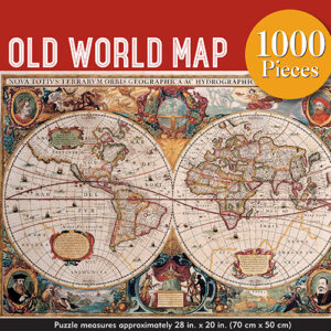 Puzzel Peter Pauper Old World Map *