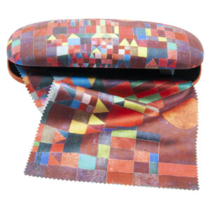 Fridolin hardcase brillenkoker met doekje Paul Klee Castle & Sun