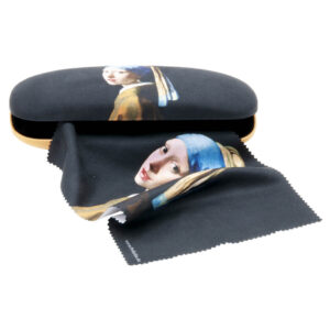Fridolin hardcase brillenkoker met doekje Vermeer Girl with the pearl earring